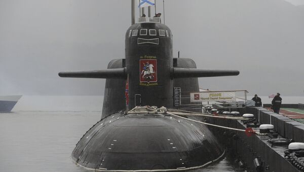 Атомный подводный крейсер стратегического назначения Святой Георгий Победоносец. Архивное фото