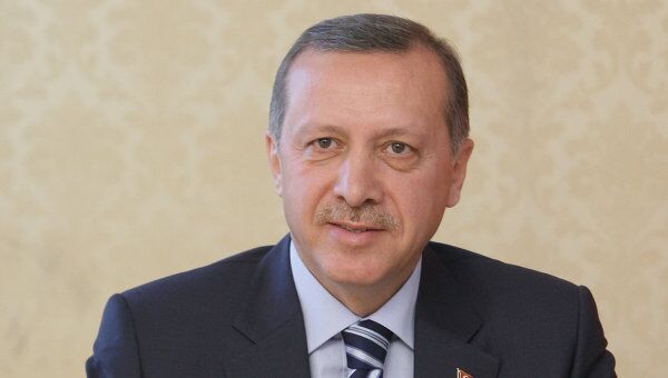 Премьер-министр Турции Реджеп Тайип Эрдоган. Архив