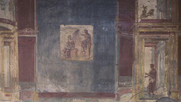 Фрески Помпеи, архивное фото