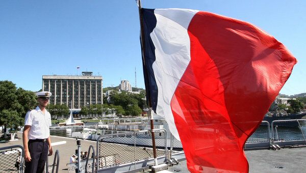 Флаг Франции. Архив