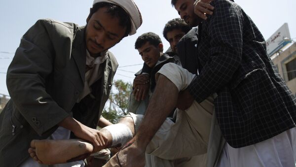 Лагерь манифестантов обстрелян в столице Йемена Сане