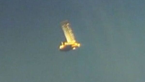 Американский спутник UARS упал в Тихий океан