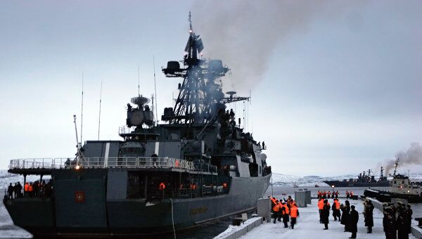 Противолодочный корабль Адмирал Левченко. Архивное фото