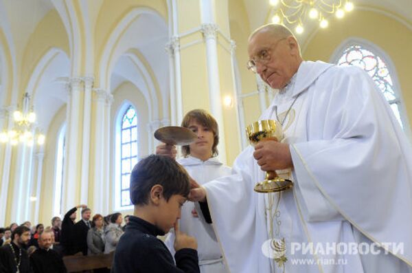 100-летие кафедрального собора Непорочного Зачатия Пресвятой Девы Марии в Москве