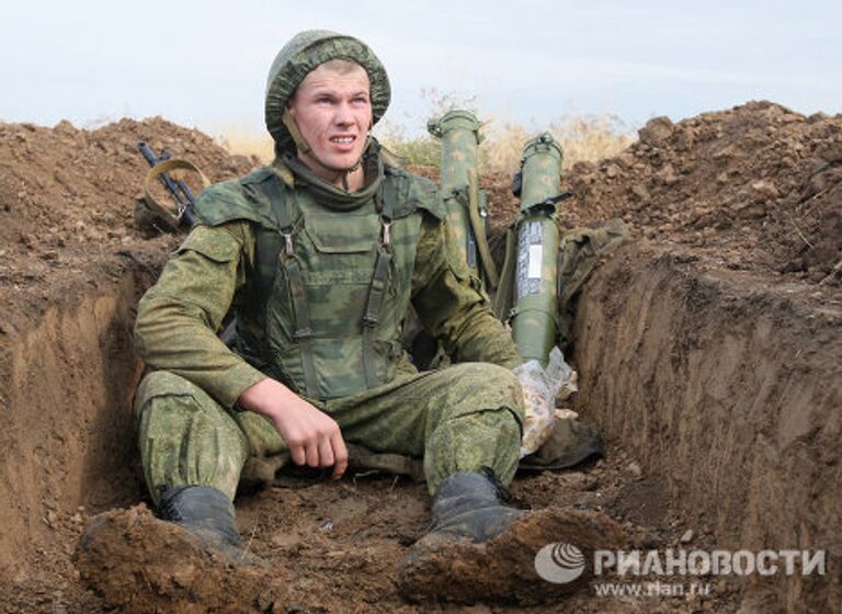 Военные учения Центр-2011 в Астраханской области