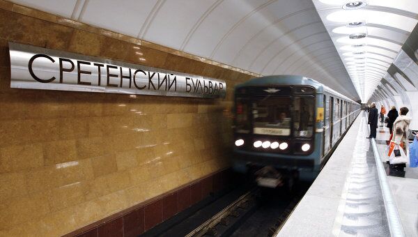 Станция метро Сретенский бульвар. Архив