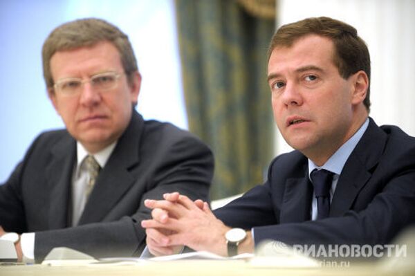 Президент РФ Д.Медведев встретился с главой Всемирного банка