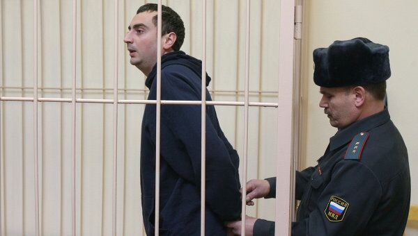 Заседание суда по вопросу избрания меры пресечения для Александра Солодкина-младшего