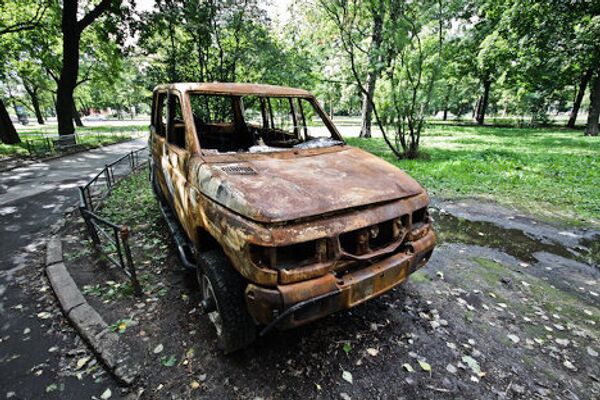 Заброшенные машины в России