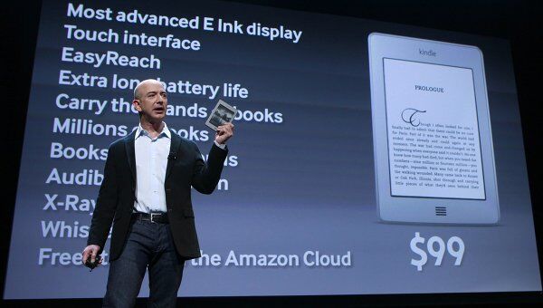 Компания Amazon представила свой первый планшетный компьютер Kindle Fire