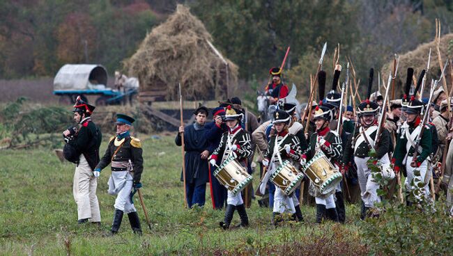 Реконструкция Вохонского сражения Отечественной войны 1812 года