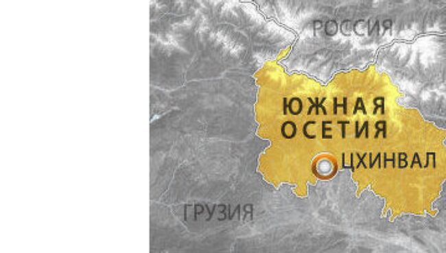 ОМОН оттеснил прорывающихся в правительство Южной Осетии от здания