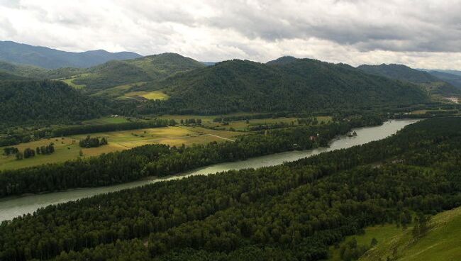 Долина реки Катунь. Архив