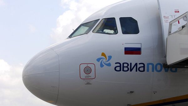 Самолет авиакомпании Авиаnova приземлился в аэропорту Сочи. Архив