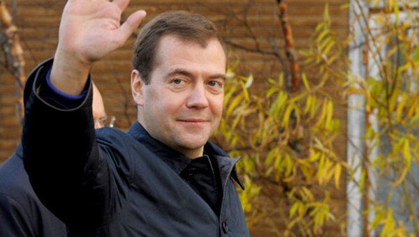 Медведев закрыл последнее белое пятно на карте своих поездок по РФ