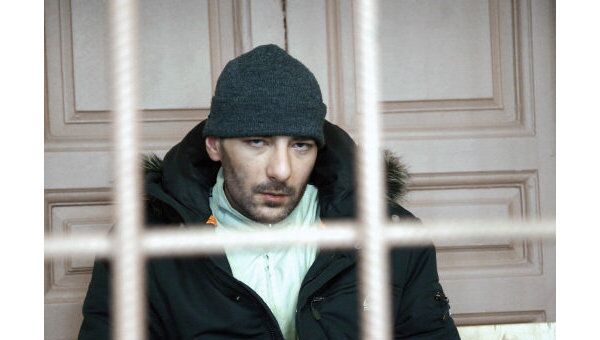 Василий Алексанян во время слушаний в суде