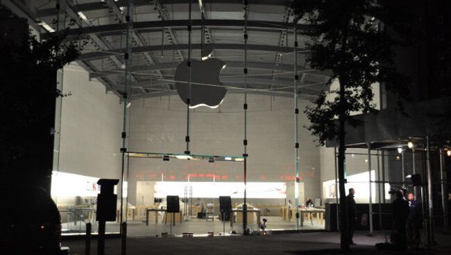 Магазин Apple Store в Нью-Йорке . Архив