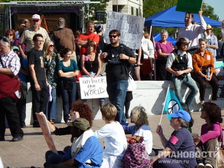 Акции протеста в Вашингтоне