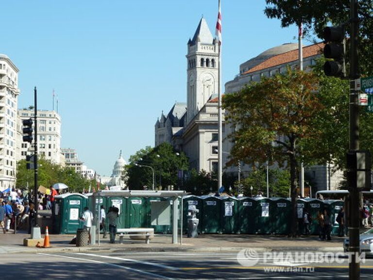 Акции протеста в Вашингтоне