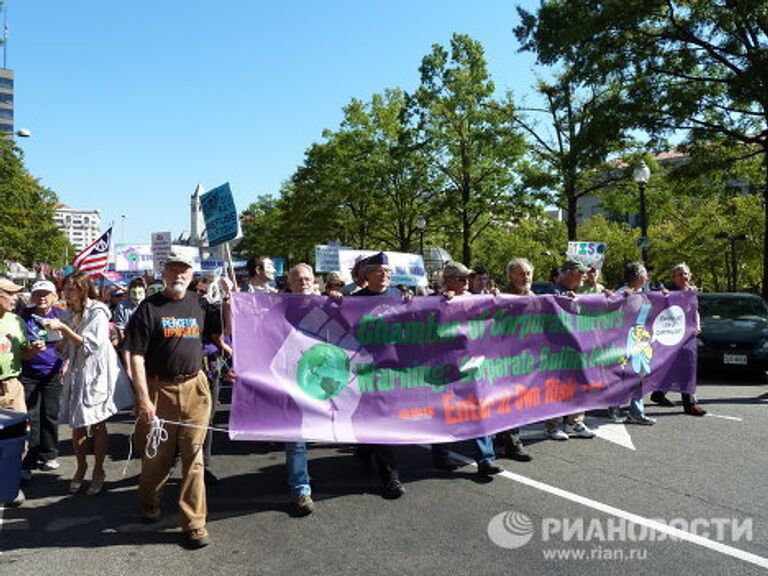 Акции протеста в Вашингтоне