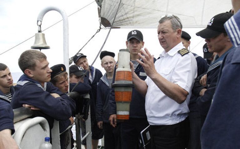 Российский фрегат «Паллада» завершает экспедицию по Тихому океану 