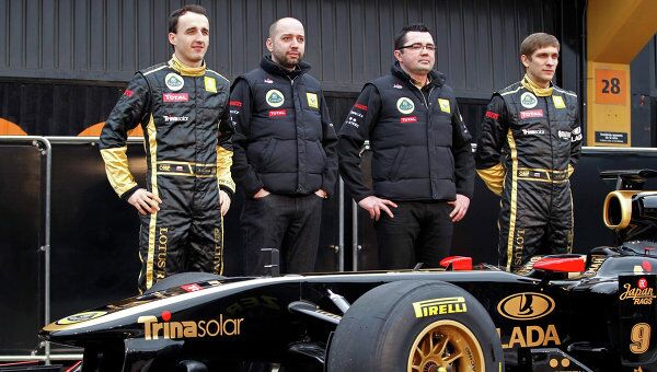Презентация команды Lotus Renault GP