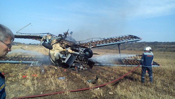 Крушение самолета Ан-2 в Краснодарском крае