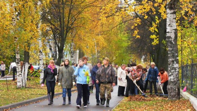 Коллективный труд облагородил Вологду: в городе прошел субботник