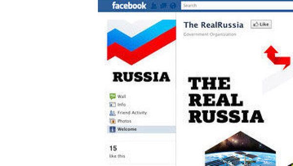 Англоязычная страница о России в Facebook