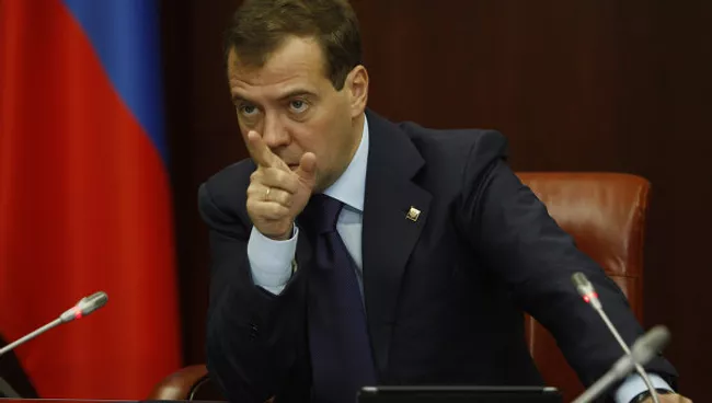 Президент России Дмитрий Медведев. Архив