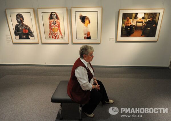 Открытие выставки Энни Лейбовиц. Жизнь фотографа. 1990–2005