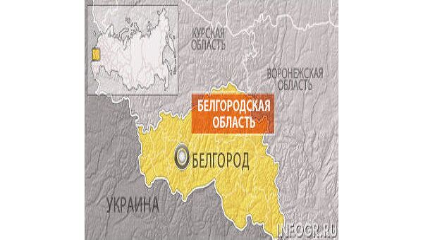 Белгородская область. Карта