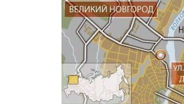 Склад алкогольной продукции горит в Новгороде