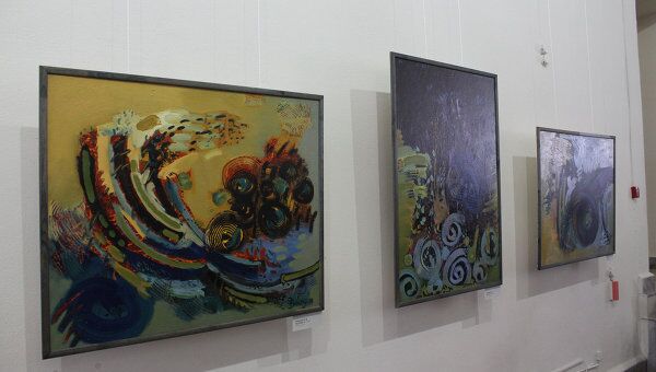 выставка современного абстрактного искусства в Омске