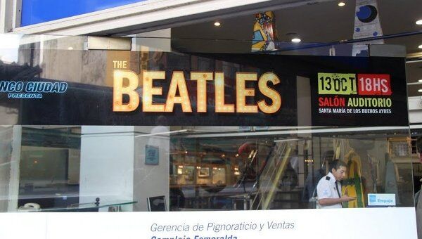 Принадлежавшие The Beatles вещи выставлены на аукцион в Буэнос-Айресе
