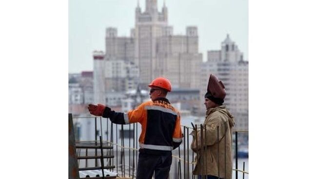 Строительство  в Москве. Архив