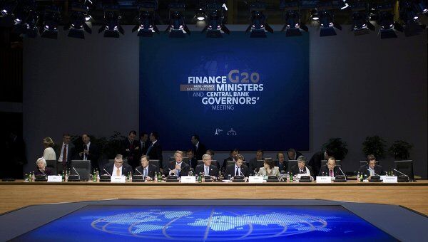 Встреча министров финансов и глав центральных банков стран G20 в Париже