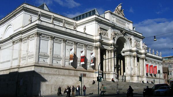 Римский Дворец экспозиций (Palazzo delle Esposizioni). Архивное фото