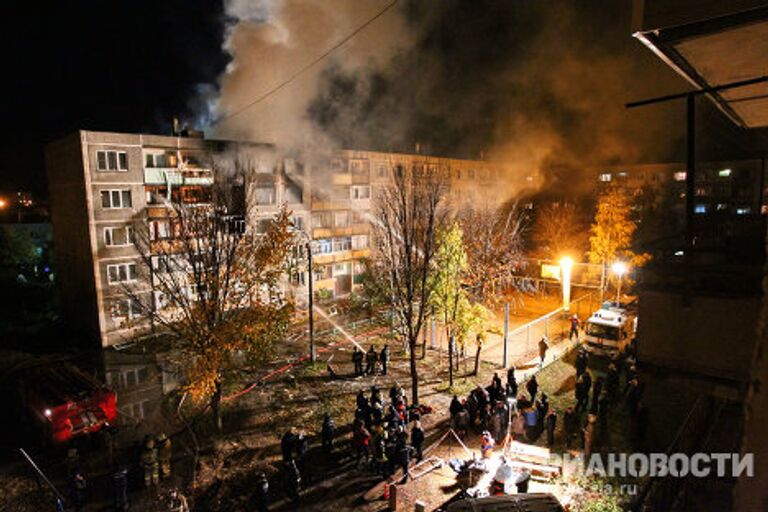 Взрыв бытового газа в жилом доме в подмосковных Бронницах