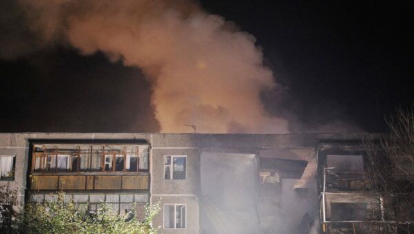 Взрыв бытового газа в жилом доме в подмосковных Бронницах