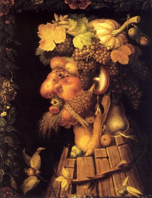 Джузеппе Арчимбольдо. Осень (1572 год). Из цикла Времена года 