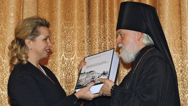 Светлана Медведева передала Московской духовной академии книги из папских университетов Рима и библиотек Северной Италии