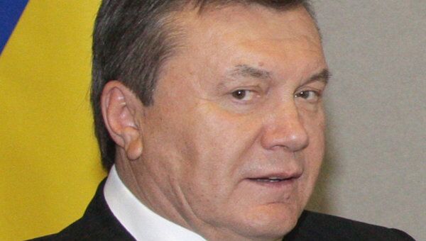 Президент Украины В.Янукович