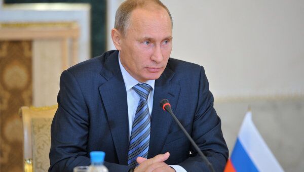 В.Путин встретился с главами правительств государств-членов Евразийского экономического сообщества