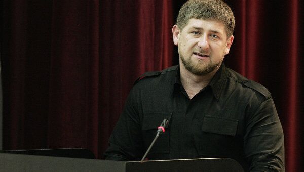 Глава Чечни Рамзан Кадыров 