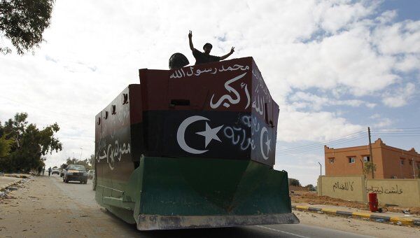 Силы ПНС Ливии в городе Сирт, 19 октября 2011 год