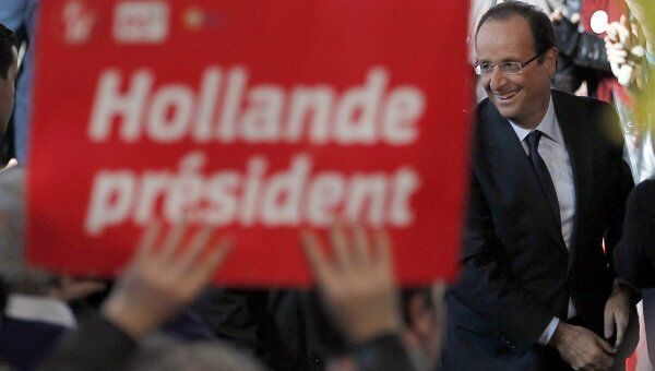 Соцпартия официально объявила Олланда кандидатом в президенты Франции на выборах-2012