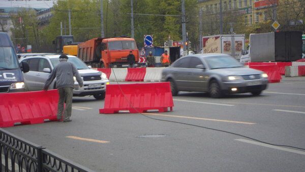 Обрыв электрического провода на Варшавском шоссе 