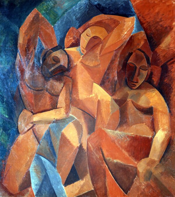 Картина Три женщины художника П. Пикассо