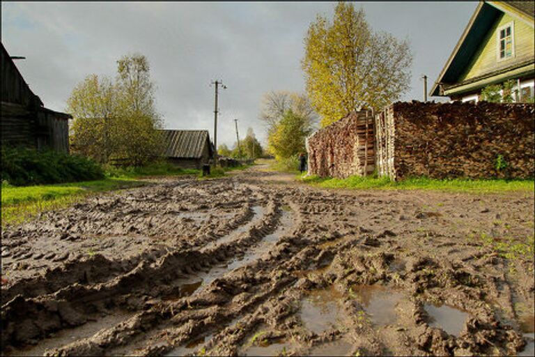 Социальный работник в деревне Озера